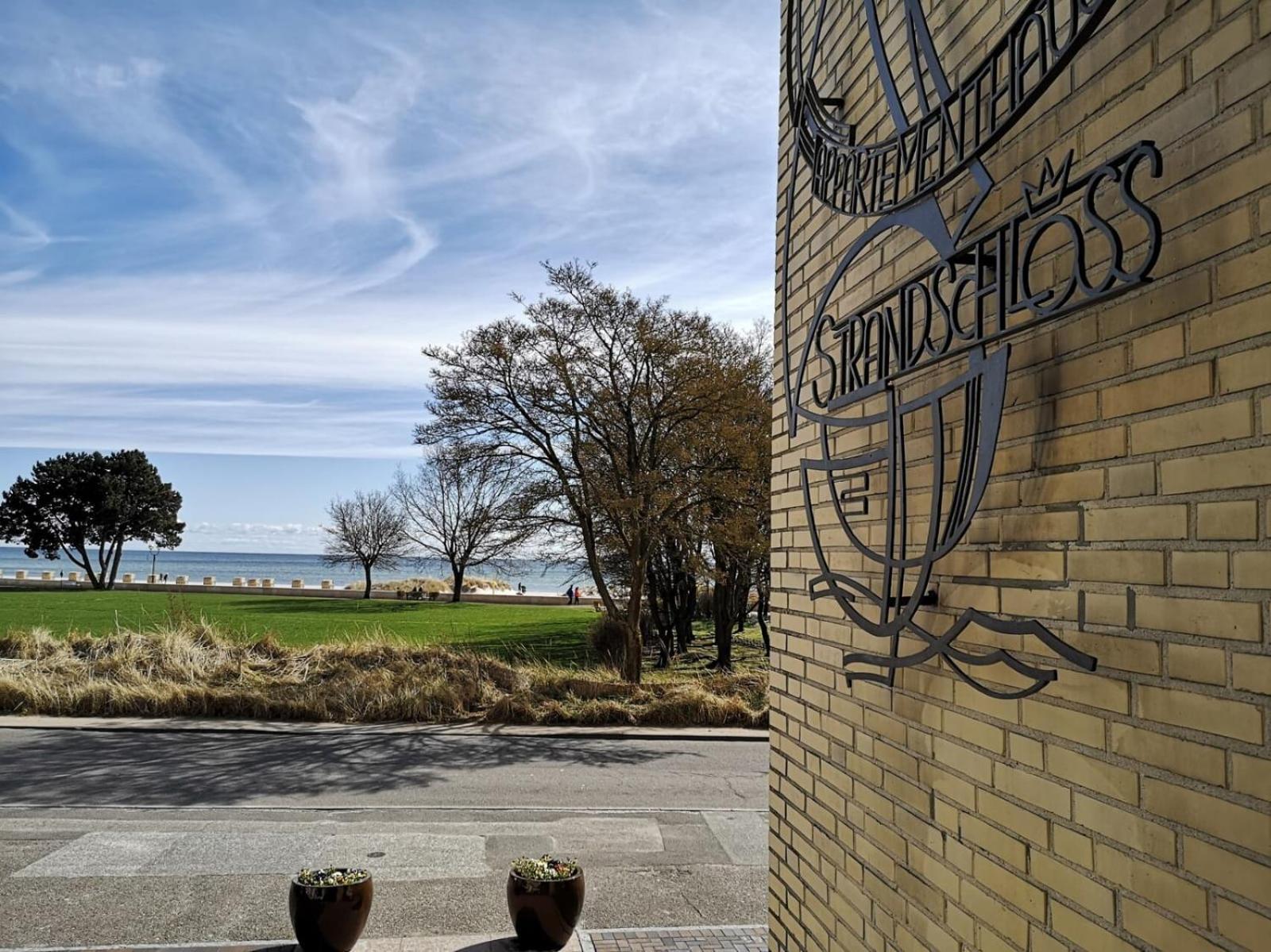 Strandschloss Strandkoje-Ostseeblick Grömitz Kültér fotó